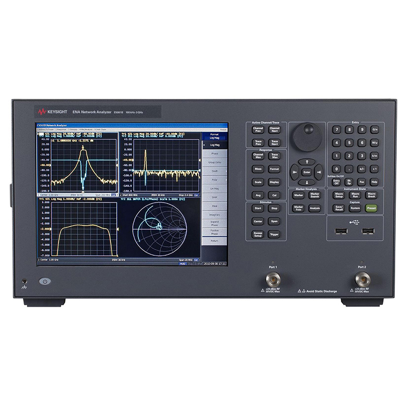 是德E5061B ENA 系列網(wǎng)絡分析儀，100 kHz 至 1.5 GHz/3 GHz