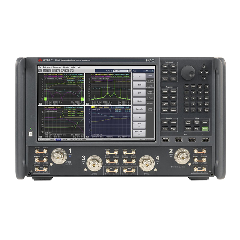 是德N5247B PNA-X 微波網(wǎng)絡分析儀，900 Hz/10 MHz 至 67 GHz