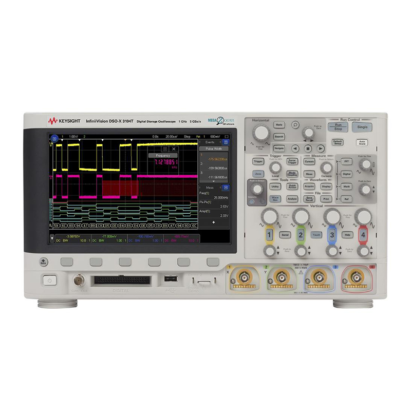 KEYSIGHT/是德科技 DSOX3104T 示波器：1 GHz，4 個(gè)模擬通道