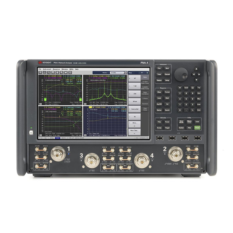 是德N5249B PNA-X 微波網(wǎng)絡(luò)分析儀，900 Hz/10 MHz 至 8.5 GHz