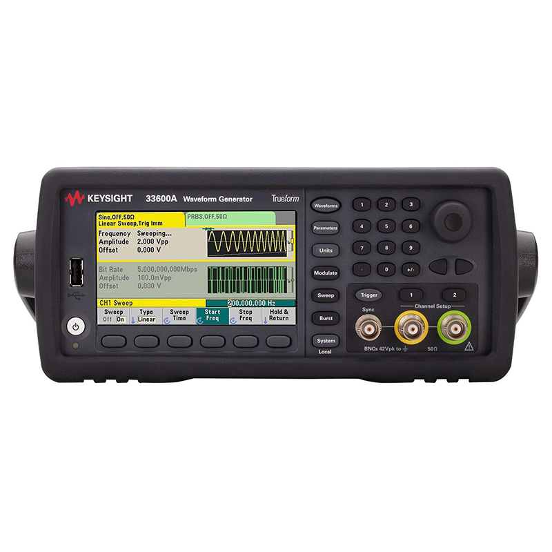是德33611A 波形發(fā)生器，80 MHz，1 通道