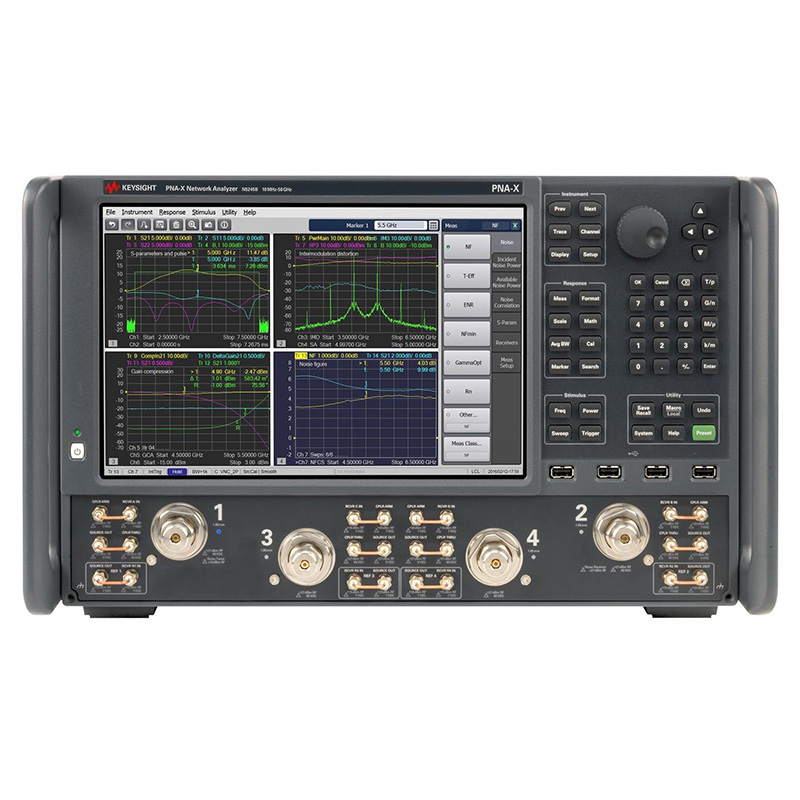 是德N5245B PNA-X 微波網(wǎng)絡(luò)分析儀，900 Hz/10 MHz 至 50 GHz