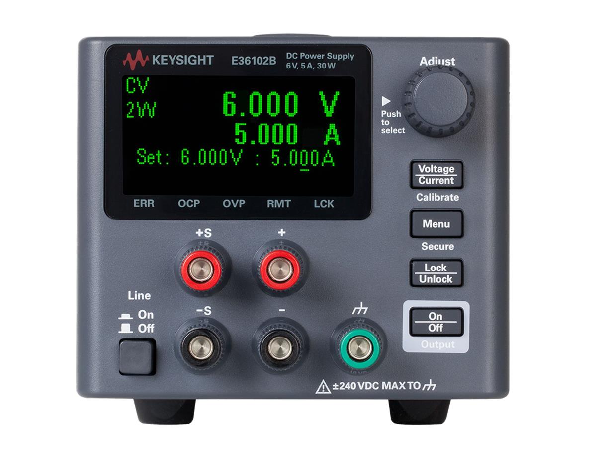 是德E36102B 直流電源，6V，5A，30W